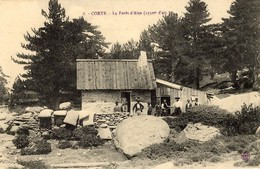 CORSE - Près CORTE - LA MAISON FORESTIERE De La Forêt D'ALZO - Alt. 1750m - Ed. E. Breteau - Corte