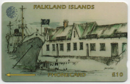 Falkland Islands - Dock - 3CWFB - Falkland