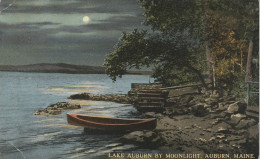 Lake Auburn By Moonlight, Auburn, Maine - Auburn
