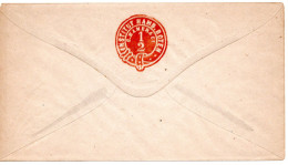 66626 - Altdeutschland / Hamburg / Privatpost - 1860 - 1/2Sch GAUmschl C.Hamer&Co, Ungebraucht (o Li Kl Mgl) - Privatpost