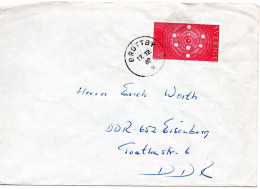 66632 - Schweden - 1982 - Kr.2,40 Heisenberg / Nobelpreis '32 EF A Bf BROTTBY -> DDR - Physics