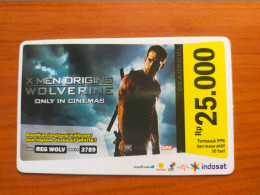 Indonesia - Indosat - X-Men Origins Wolverine - Indonesië