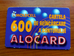 Moldova - Moldcell Lilac Balls 600 Lei - Moldawien (Moldau)