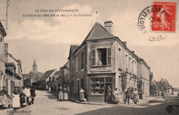 Authon-du-Perche (Pittoresque, Eure-et-Loire) Le Carrefour Rue Du Mans, Epicerie Guillemin - Ed. Jules Renoult - Autres & Non Classés