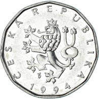 Monnaie, République Tchèque, 2 Koruny, 1994 - Czech Republic