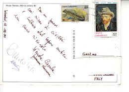 TURCHIA  1990 - Cartolina Per Italia - Rettili - Pittura (Van Gogh) - Other & Unclassified