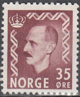 NORWAY   SCOTT NO 346   MNH   YEAR  1955 - Unused Stamps