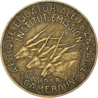 Monnaie, Cameroun, 10 Francs, 1958 - Cameroun