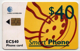 St. Lucia - SmartPHONE $40 - Yellow - Sainte Lucie
