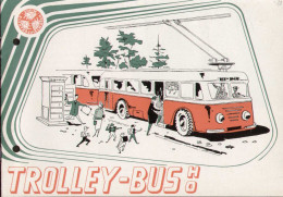 Catalogue EHEIM 1959 Trolley-Bus HO 1:87 Modellspielwaren Mini-edition - Tedesco