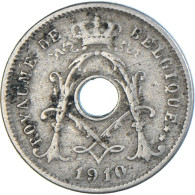 Monnaie, Belgique, 5 Centimes, 1910 - 5 Cents