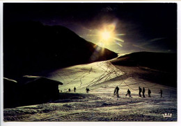 CPSM 10.5 X 15 Savoie  VALMOREL L'Arenouillaz   Coucher De Soleil - Valmorel