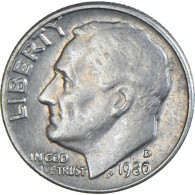 Monnaie, États-Unis, Dime, 1980 - 1946-...: Roosevelt