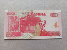 Billete De Zambia De 50 Kwacha, Año 2007, UNC - Zambie