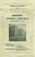 Schoolrapport Koninklijk Atheneum Aalst 1973-74 De Bolle Patrick - Diplômes & Bulletins Scolaires