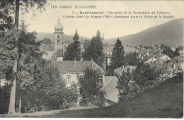 CPA 88 REMIREMONT Vue De La Ville Et De La Forêt Du Fossart 1913 Superbe - Remiremont