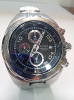 VINTAGE MONTRE PULSAR BY SEIKO CHRONOGRAPH 7T62 -X136 M - Horloge: Antiek