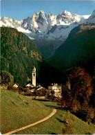 Soglio Im Bergell Mit Bondasca-Tal Un Sciora-Gruppe (488) * 7. 7. 1983 - Soglio