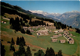 Flugaufnahme Feriensiedlung Lescha Bei Sarn Am Heinzenberg (6437) * 2. 8. 1979 - Sarn