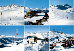 Lenzerheide-Valbella, Luftseilbahn Parpaner Rothorn, Bergstation - 6 Bilder (175) * 30. 12. 1976 - Parpan