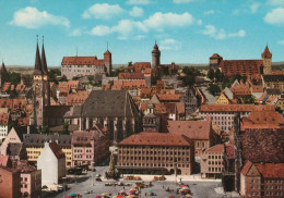 1 AK Germany / Bayern * Nürnberg - Blick über Die Altstadt Zur Burg - Krüger Karte Nummer 927/32 * - Nuernberg