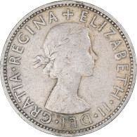 Monnaie, Grande-Bretagne, Florin, Two Shillings, 1957 - J. 1 Florin / 2 Schillings