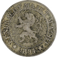 Monnaie, Belgique, 10 Centimes, 1894 - 10 Cent