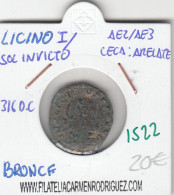 CRE1522 MONEDA ROMANA LICINO I VER DESCRIPCION EN FOTO - Otros & Sin Clasificación