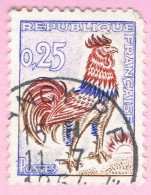 France, N° 1331 Obl. - Type Coq De Decaris - 1962-1965 Cock Of Decaris