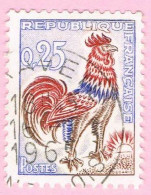 France, N° 1331 Obl. - Type Coq De Decaris - 1962-1965 Cock Of Decaris