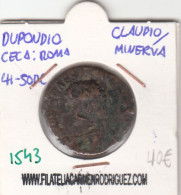 CRE1543 MONEDA ROMANA DUPONDIO VER DESCRIPCION EN FOTO - Otros & Sin Clasificación