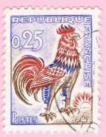 France, N° 1331 Obl. - Type Coq De Decaris - 1962-1965 Gallo De Decaris