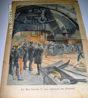 « Le Roi Carlos Ier Aux Ateliers Du CREUSOT» In « Le Petit Parisien – Supplément Littéraire Illustré » N° 879 (1905) - Le Petit Parisien