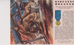 MISILMERI PALERMO GUERRA 1939/1945 MEDAGLIA D'ORO GIOVANNI BONANNO AVIERE MOTORISTA - Guerra 1939-45