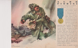 ANCONA  GUERRA 1939/1945 MEDAGLIA D'ORO ALDO FIORINI 5° REGGIMENTO BERSAGLIERI - Guerra 1939-45