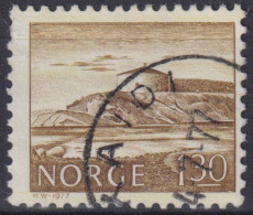 1977 Norwegen. Mi:NO 740, Sn:NO 691, Yt:NO 696, Steinviksholm Fortress, Aasenfjorden - Usati