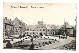 CPA  Château De Gaesbeek- La Cour D'Honneur - Lennik