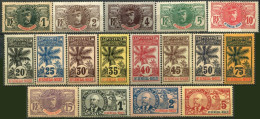 HAUT SENEGAL & NIGER - Y&T  N° 1-17 * - Unused Stamps