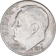 Monnaie, États-Unis, Dime, 1974 - 1946-...: Roosevelt