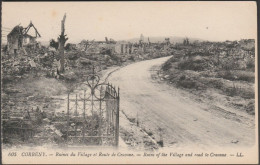 Ruines Du Village Et Route De Craonne, Corbény, C.1918 - Lévy CPA LL805 - Autres & Non Classés