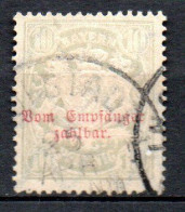 Col33 Allemagne Anciens états Bavière Taxe N° 13 Neuf X MH Cote : 1,20€ - Used