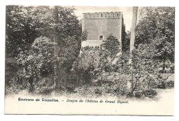 CPA  Environs De Bruxelles - Donjon Du Château De Grand Bigard - Dilbeek