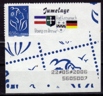 FRANCE 2005/2006 Perso Yv 3802D Autoadhesif BORD DE FEUILLE MNH ** SUP - Ungebraucht