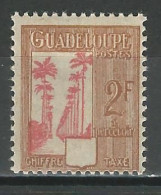 Guadeloupe Yv. T36, Mi P36 * - Portomarken