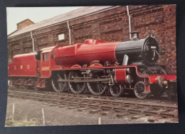 Postkarte, London Midland And Scottish Railway Jubilee Class 4-6-0 No. 5690 Leander, Lot P90 - Trains