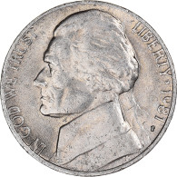 Monnaie, États-Unis, 5 Cents, 1981 - 1938-…: Jefferson