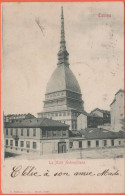 REGNO D'ITALIA - ITALY - ITALIE - 1902 - 5c + Annullo A Bandiera V.E. III - Torino - La Mole Antonelliana - Viaggiata Da - Mole Antonelliana