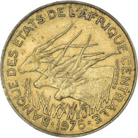 Monnaie, États De L'Afrique Centrale, 10 Francs, 1975 - República Centroafricana