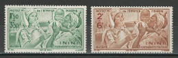Inini Yv. PA1-2, Mi 54-55 * - Unused Stamps