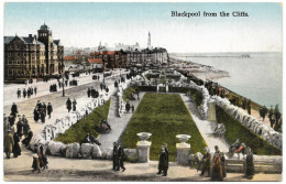 Blackpool From The Cliffs - Unused Early 1920s - Blackpool